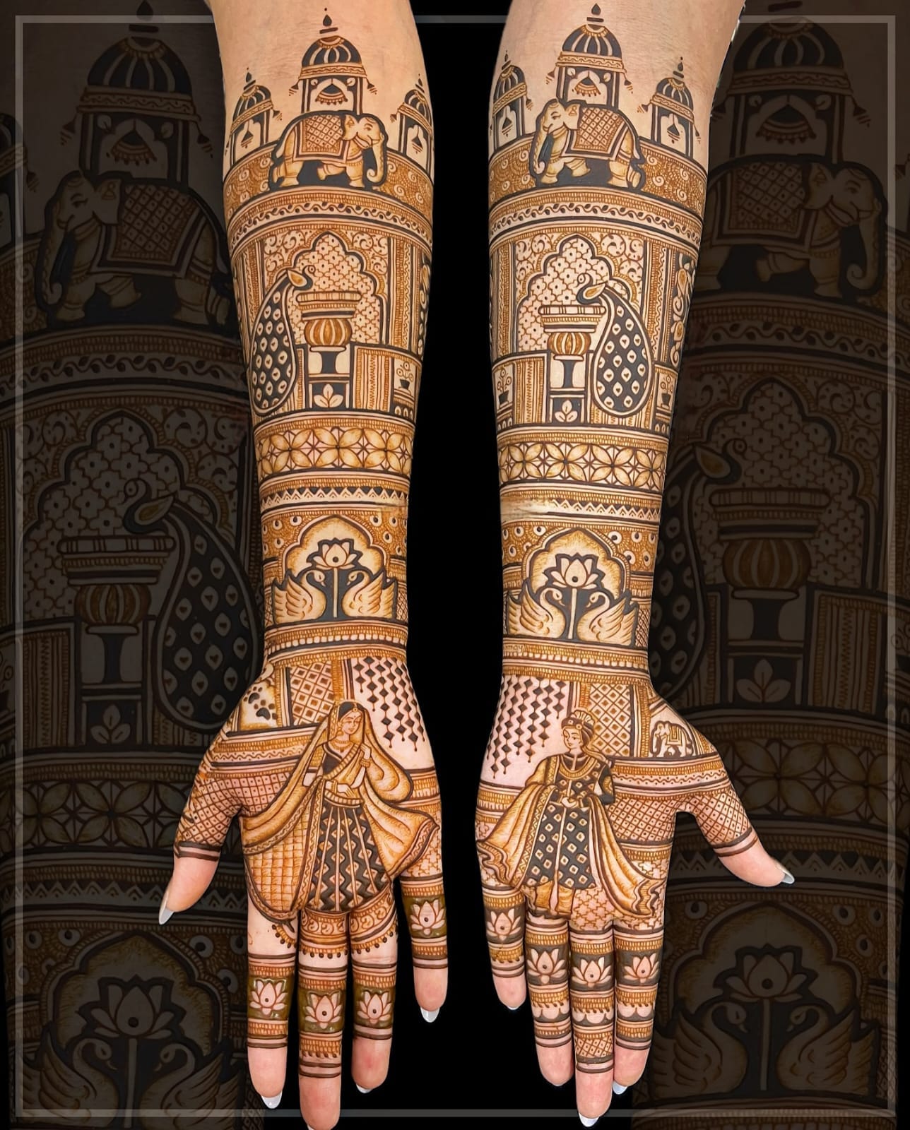 Arabic Mehandi - Floral